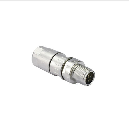 M12 connector – M12 X code 8 Pin Plug male