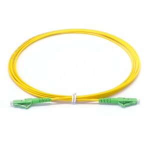 LC to LC Singlemode OS2 Simplex  9/125 OFNR Fiber Optic Patch Cable – 2M