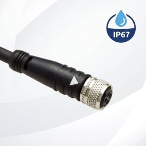 Waterproof series M8 Plug 3pin Female Contact to Open Cable 3M