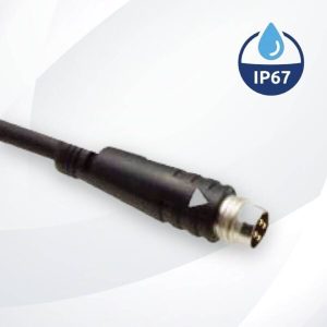 Waterproof series M8 Plug 4pin Male Contact to Open Cable 3M