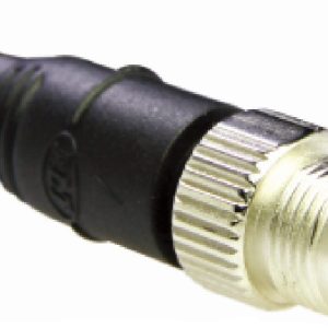Waterproof M12 D-Code 4pin Plug Male Cable 1M to open