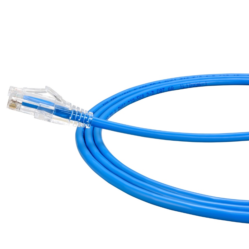 Cat6A U/UTP PVC CM Ethernet Patch Cable 28AWG-4FT